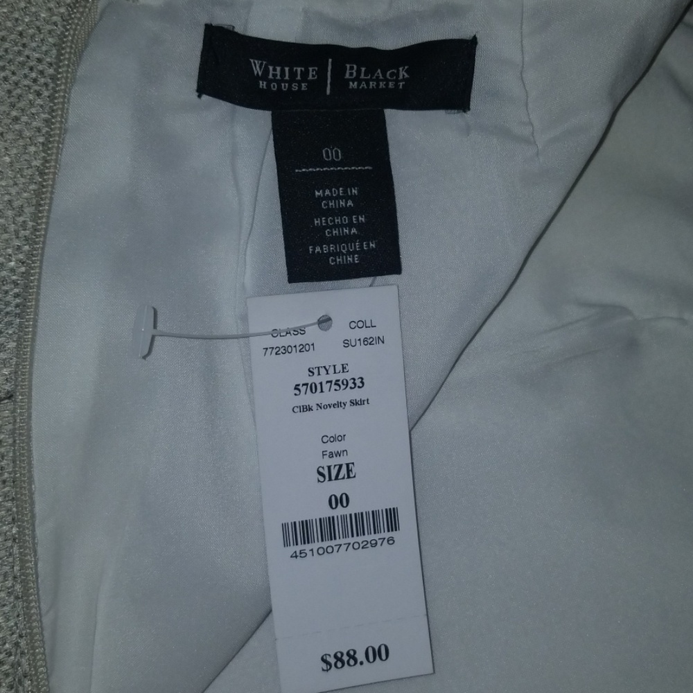 NWT White House Black Market skirt - Picture 7 of 9